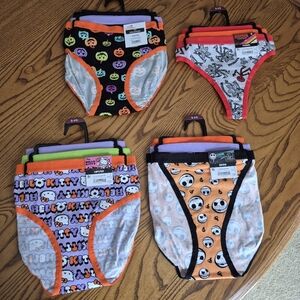 NEW Lot Of 4 Halloween 3 Packs Of Assorted Underwear Styles, Size XL
